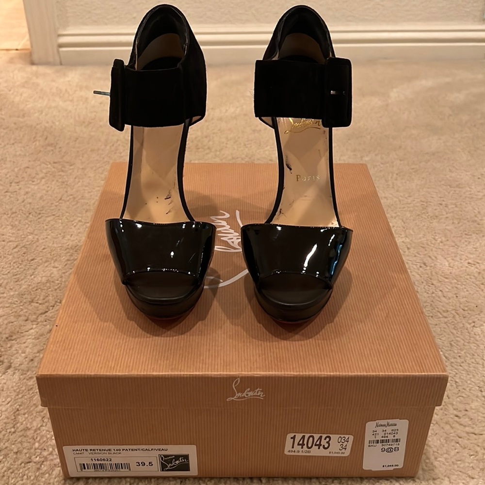 Christian Louboutin Haute Retenue 140 Patent